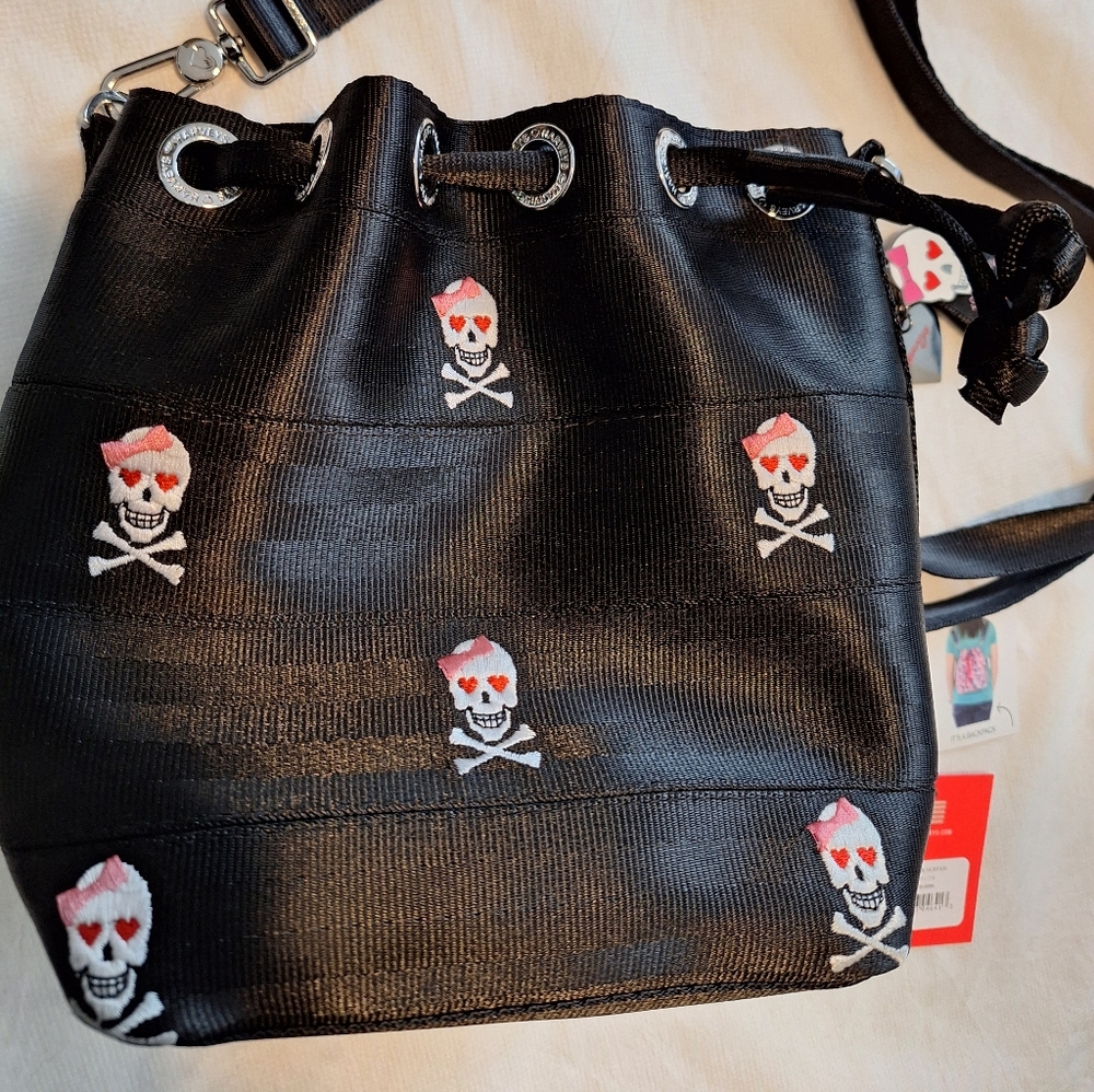 Harvey's "Tough Love" 25th Anniversary Parkhopper Seatbelt Bag.